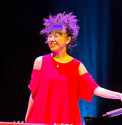 Hiromi Uehara ライブ中の上原ひろみの画像